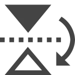 Flip V SVG Icon